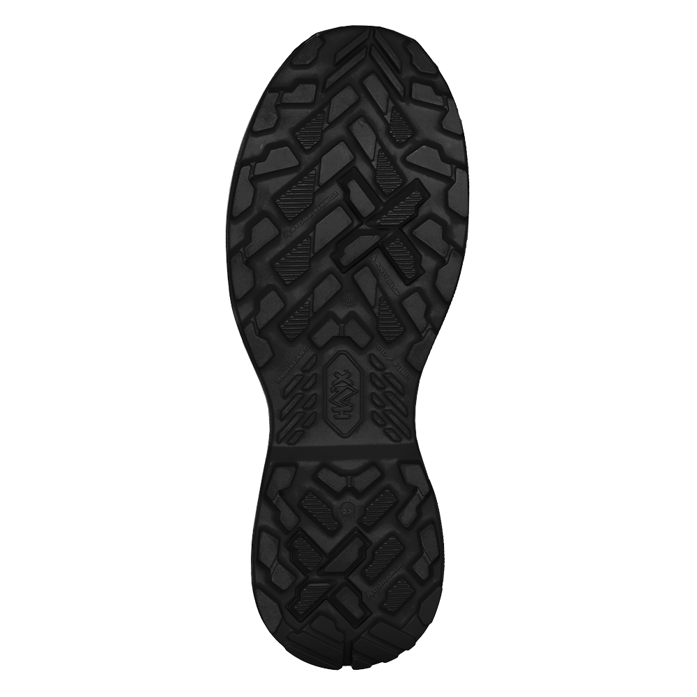 Gummisohle, Sohle, Trail-Schuh, Marke nicht sichtbar, Schwarz