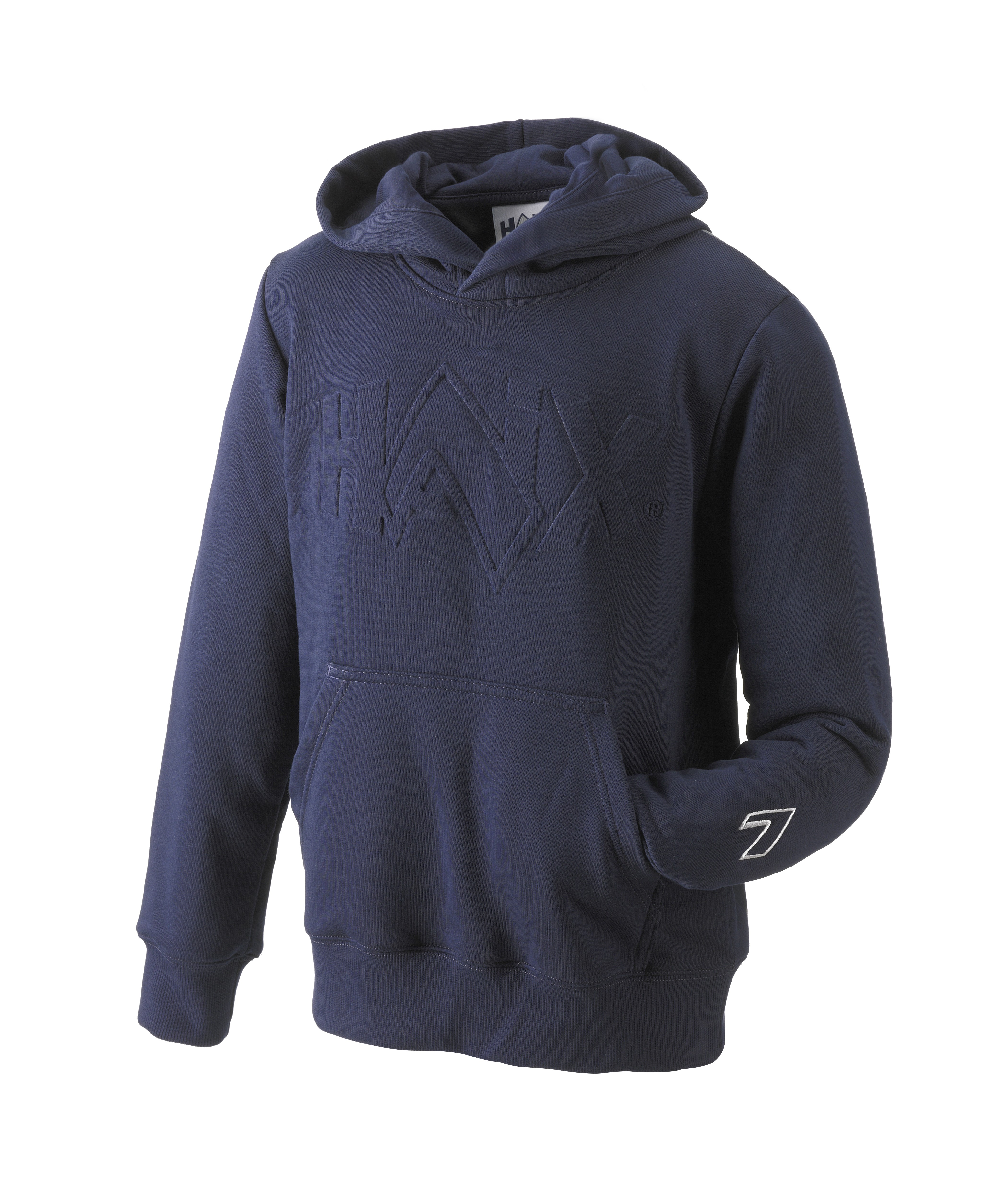 902610_Kids-Hoodie_embossed-Logo_navy_front 902610_kids-hoodie_embossed-logo_navy_front01910